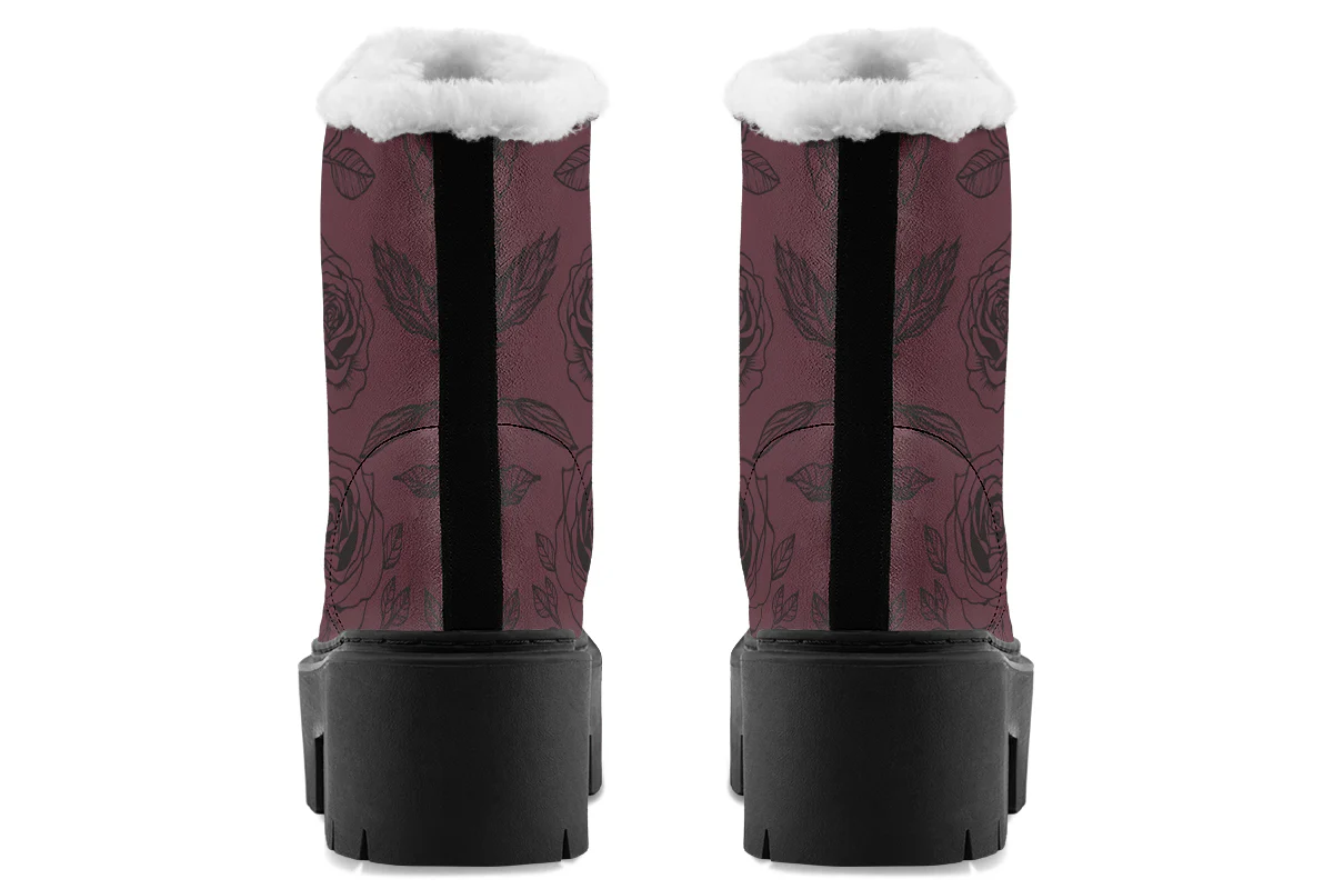 Rosa Aeterna Platform Winter Boots - Image 6