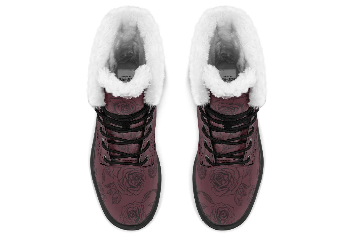 Rosa Aeterna Platform Winter Boots - Image 8
