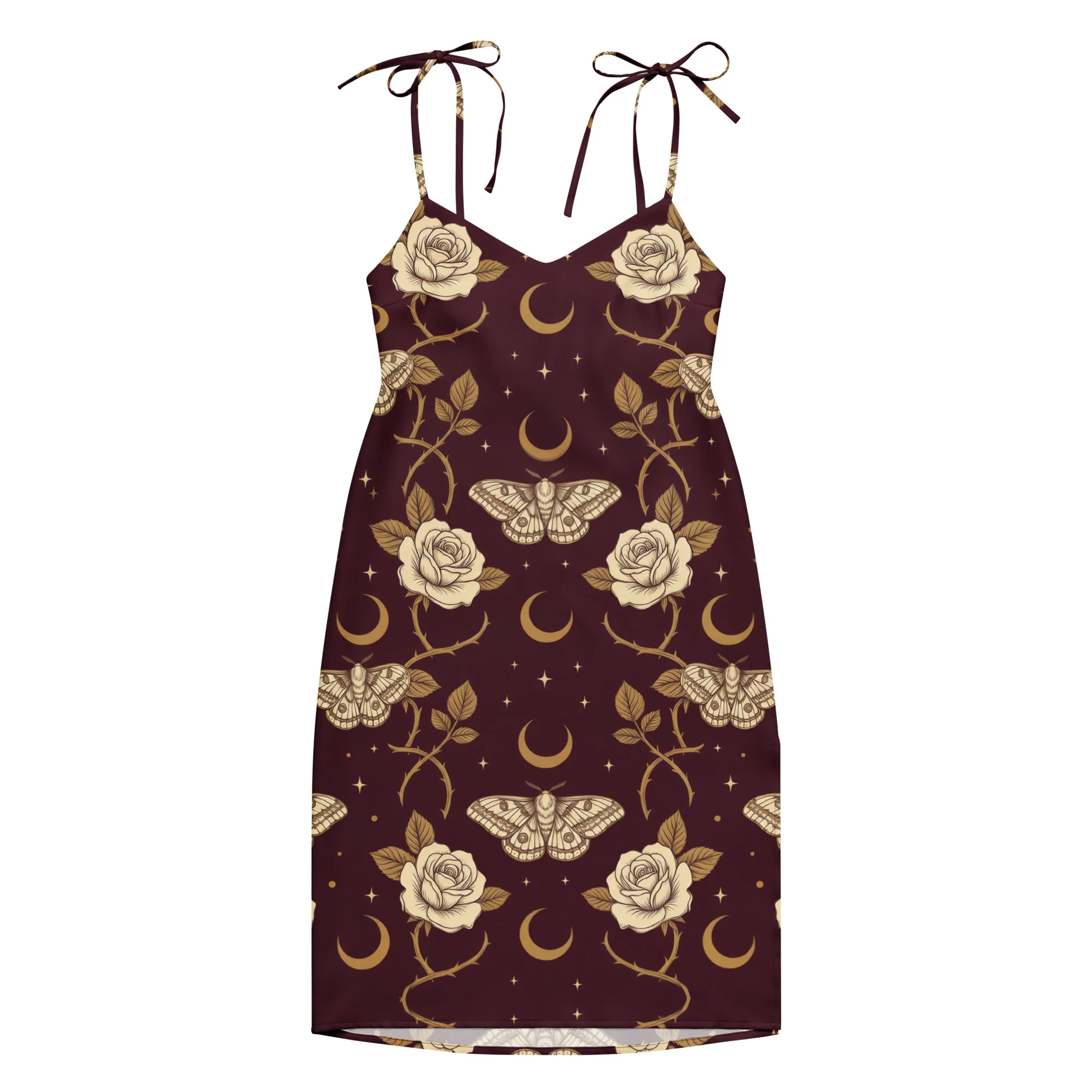 Rose Moth Slip Dress - Image 10