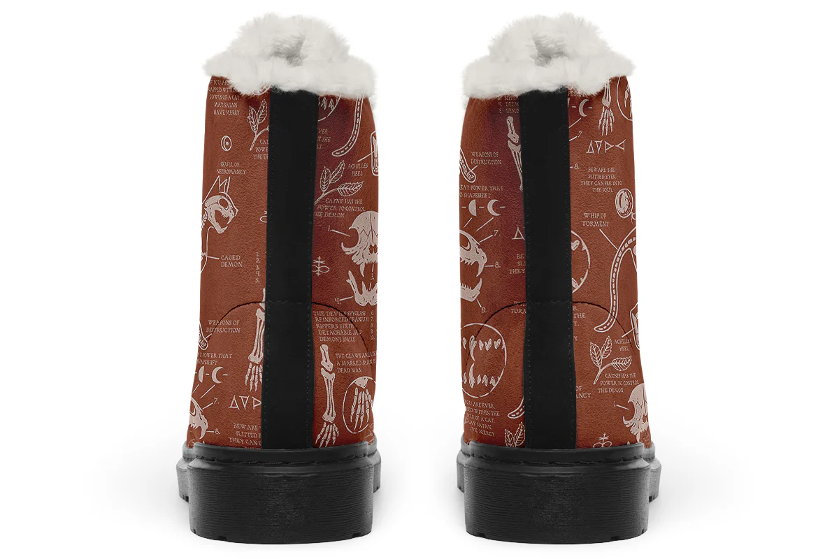 Rosewood Cat Study Winter Boots - Image 4