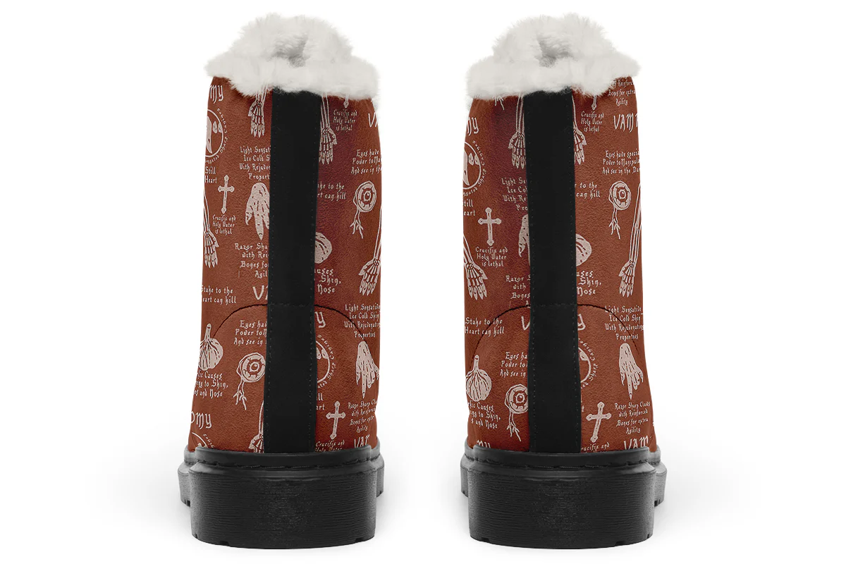 Rosewood Vampire Study Winter Boots - Image 4
