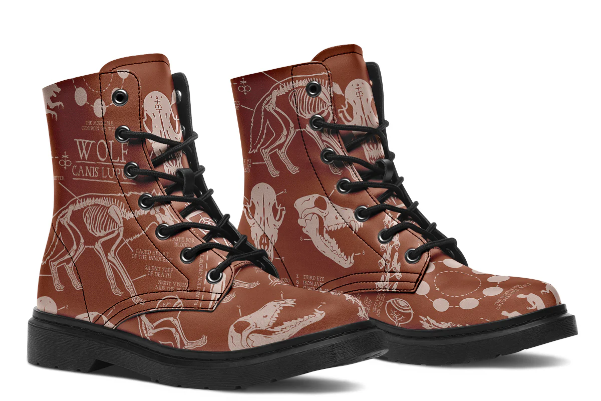 Rosewood Wolf Study Boots - Image 2