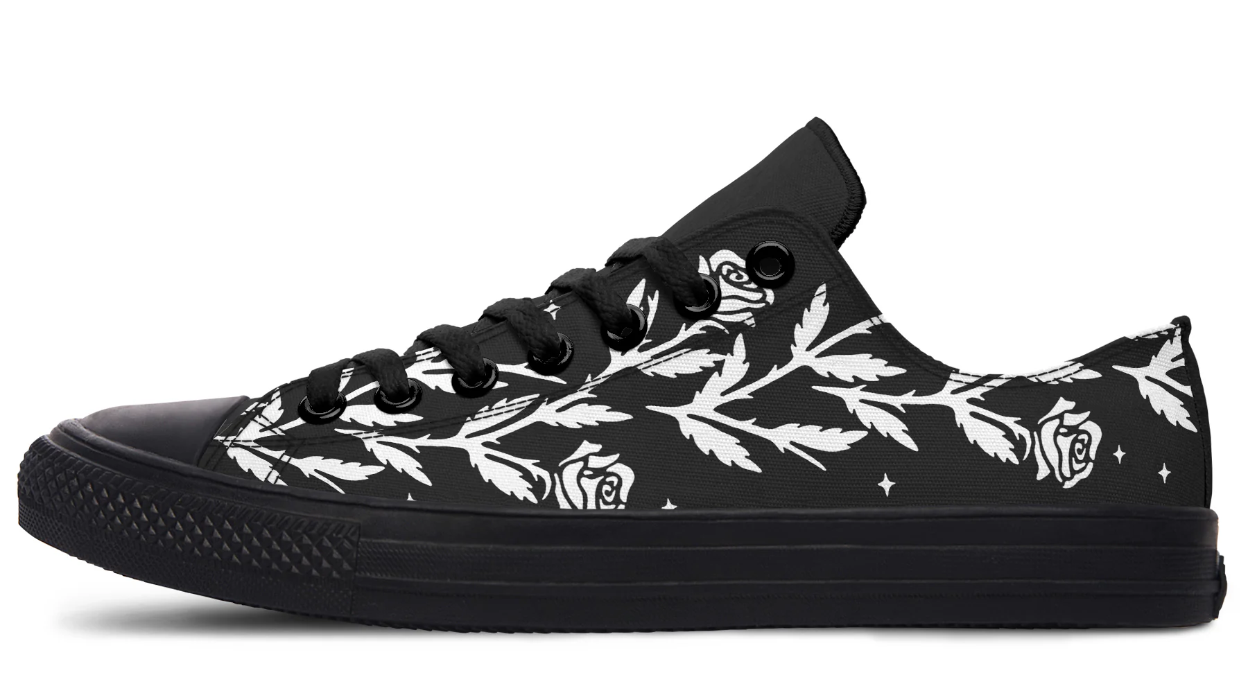 Rosy Night Low Tops