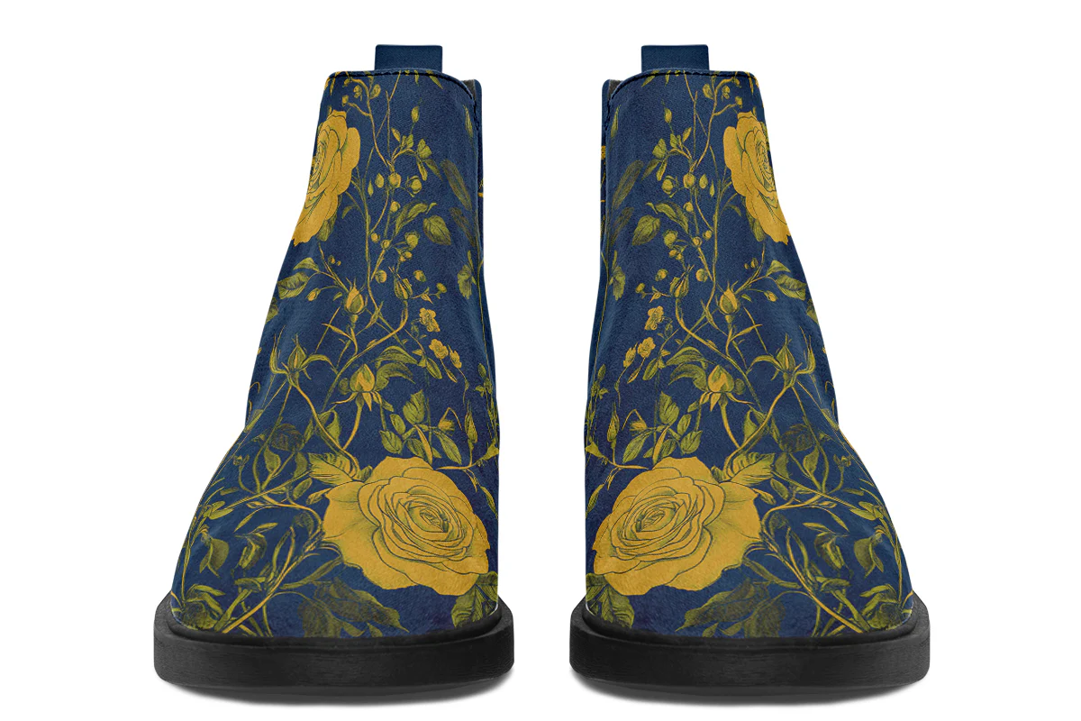 Royal Rose Romance Chelsea Boots - Image 4