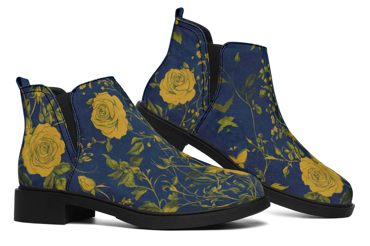 Royal Rose Romance Chelsea Boots - Image 7