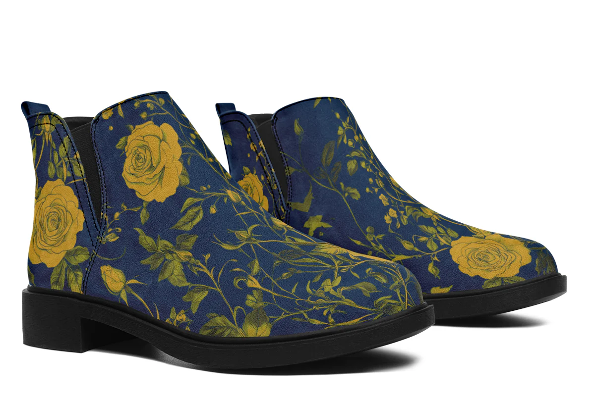 Royal Rose Romance Chelsea Boots - Image 8