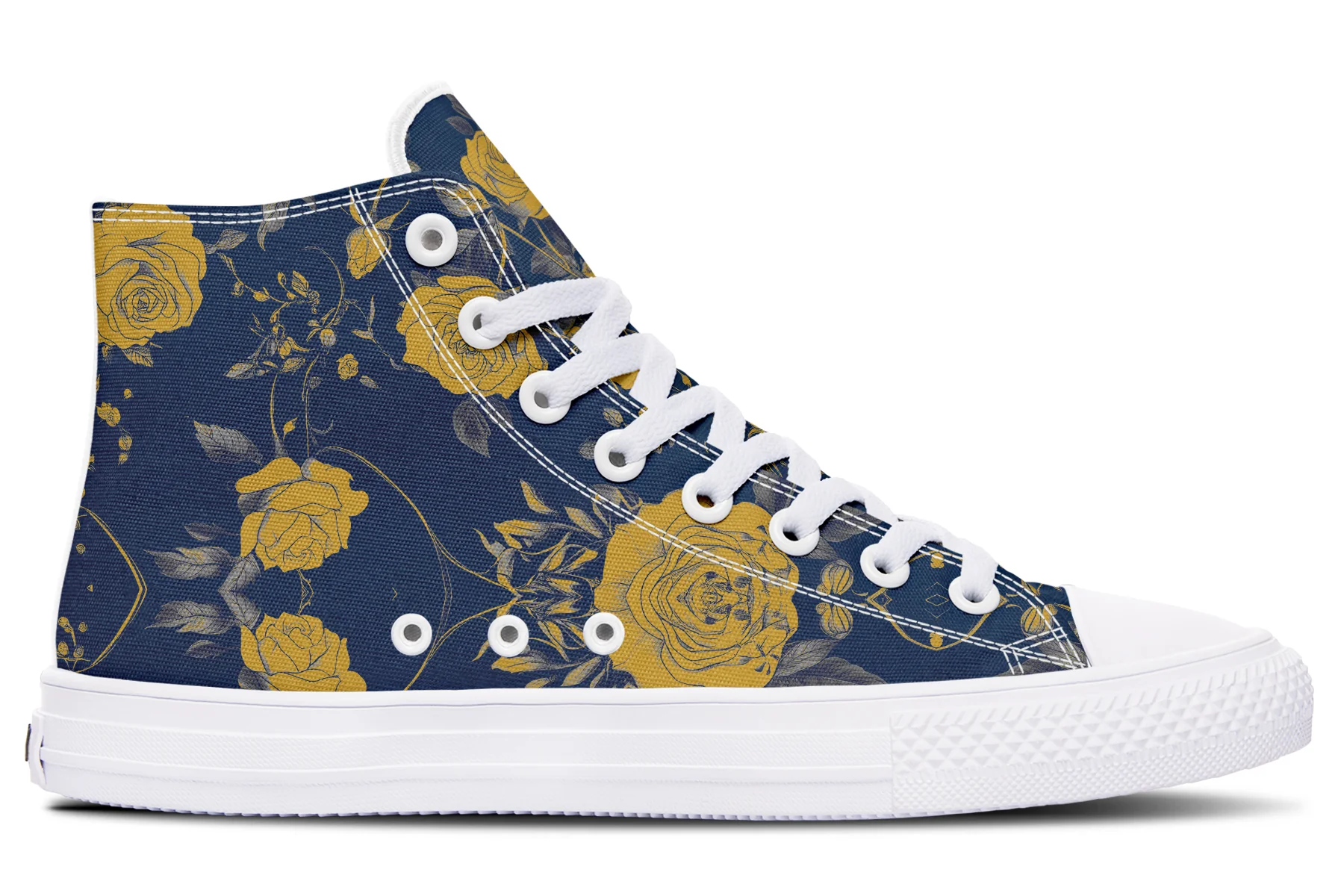 Royal Rose Romance High Tops - Image 12