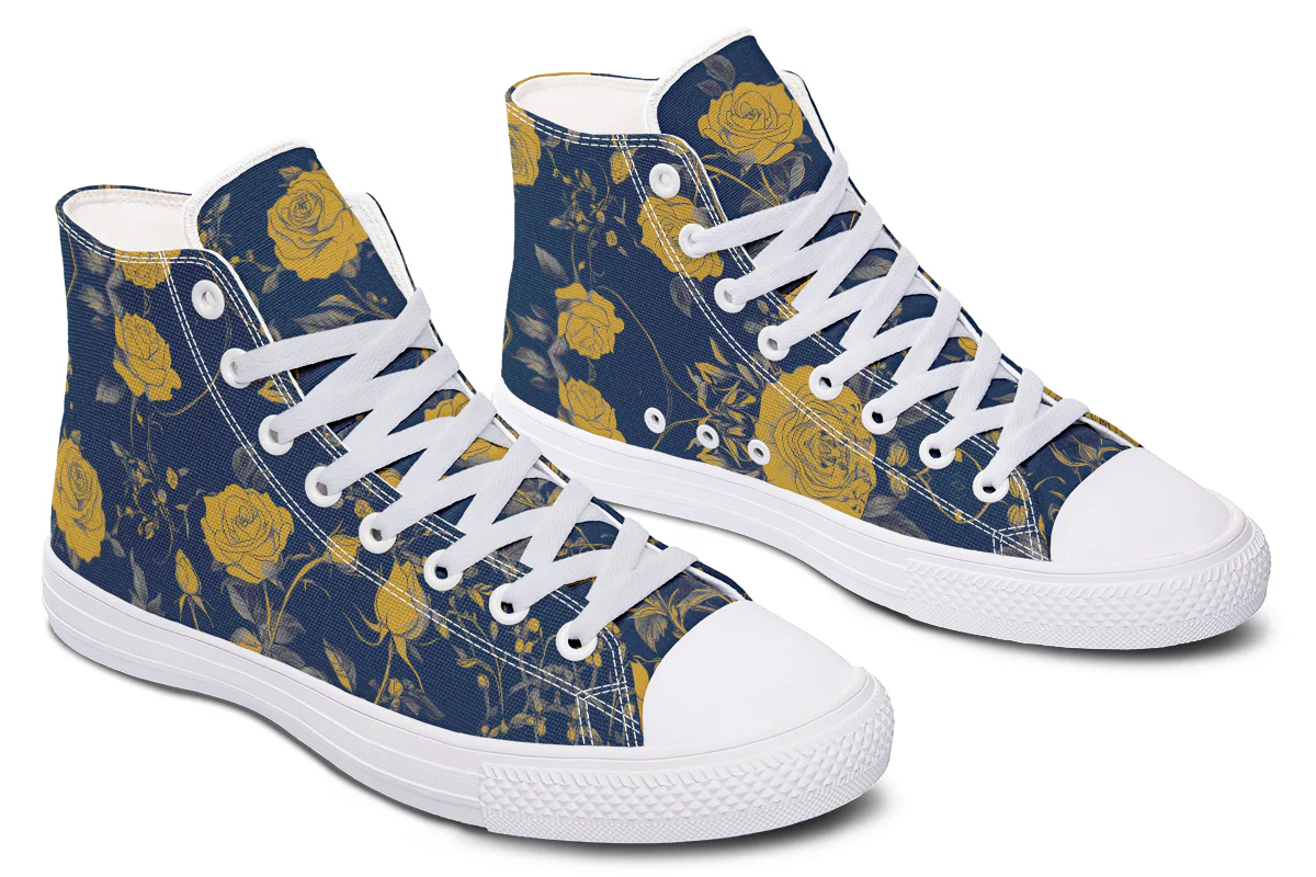 Royal Rose Romance High Tops - Image 14