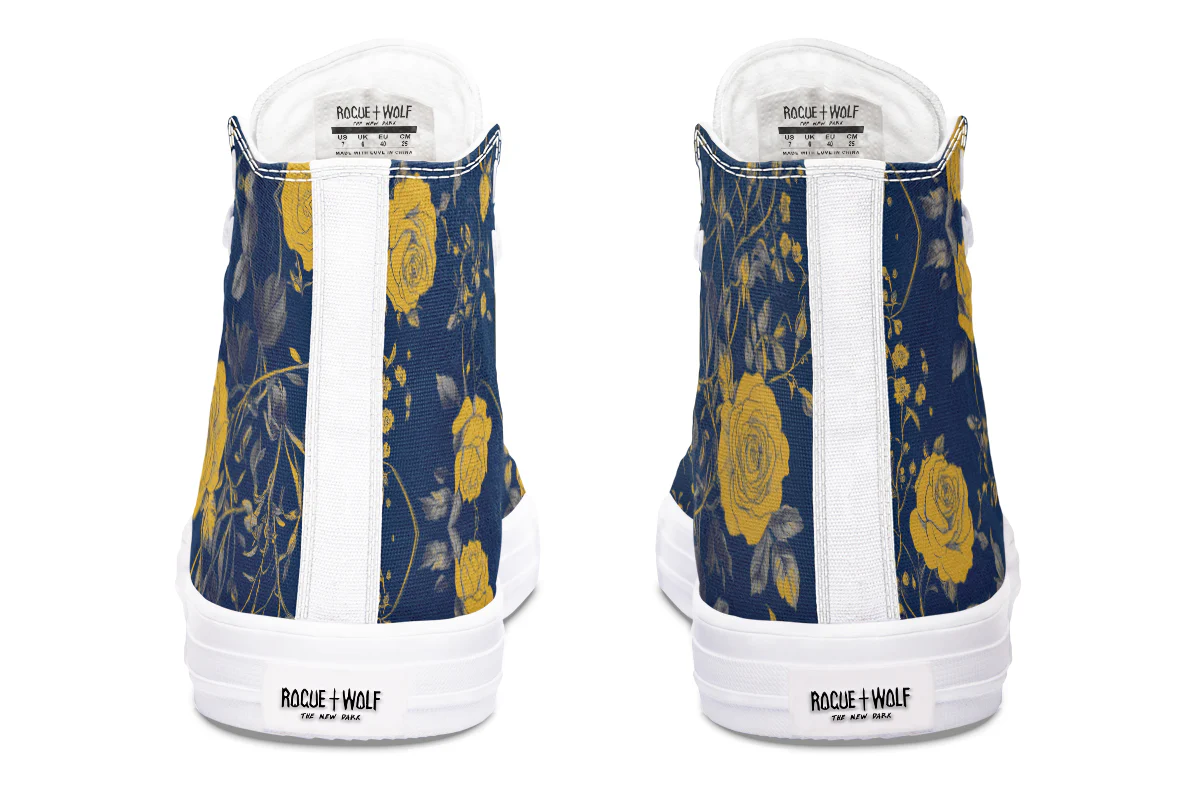 Royal Rose Romance High Tops - Image 17