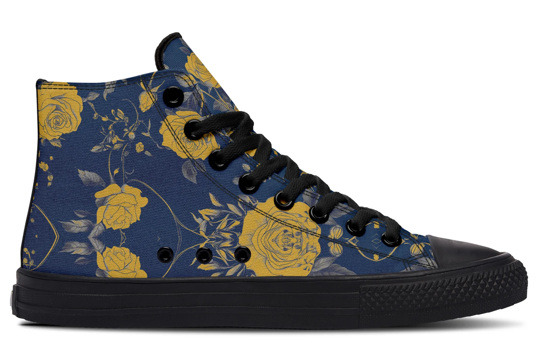 Royal Rose Romance High Tops - Image 3