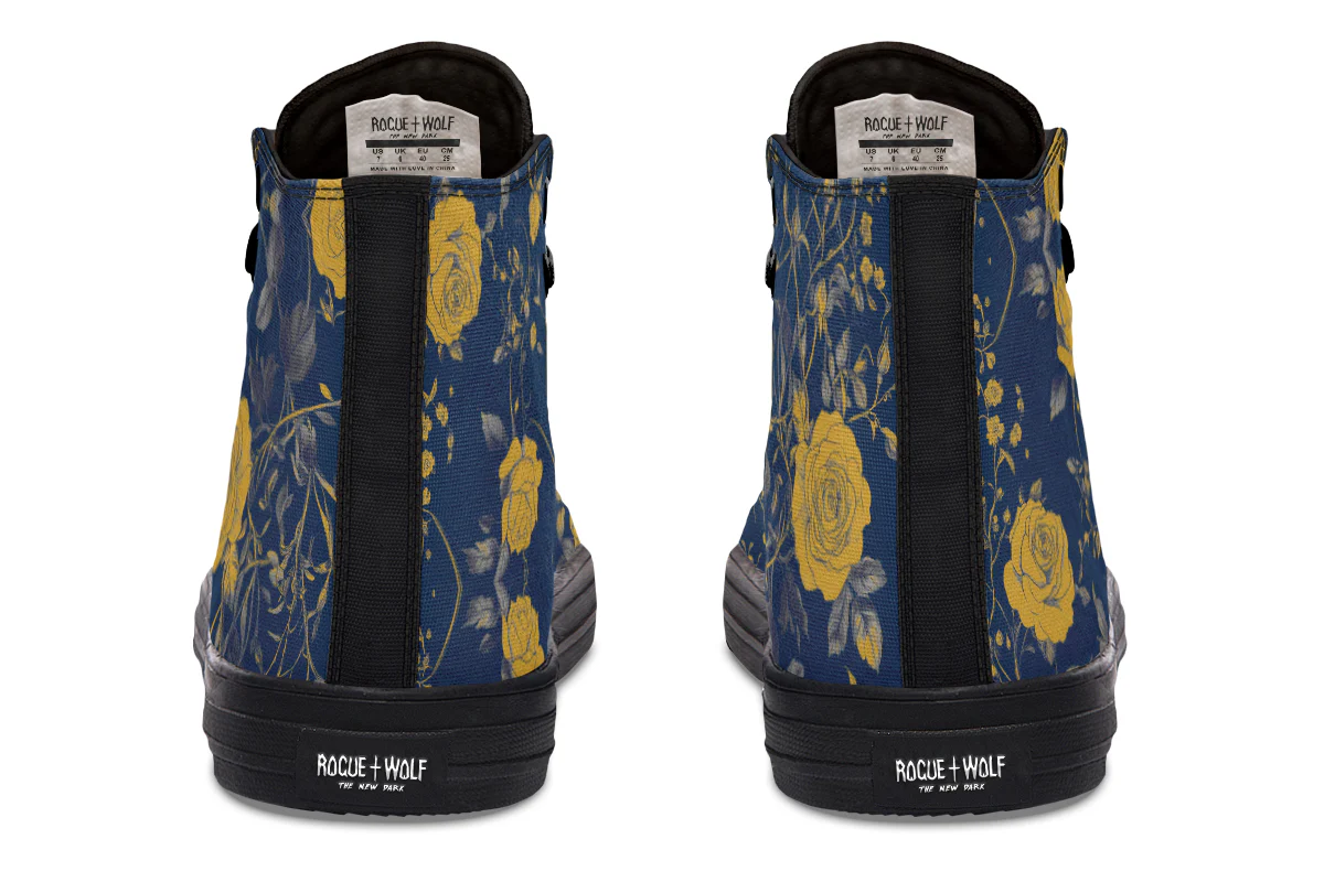 Royal Rose Romance High Tops - Image 8