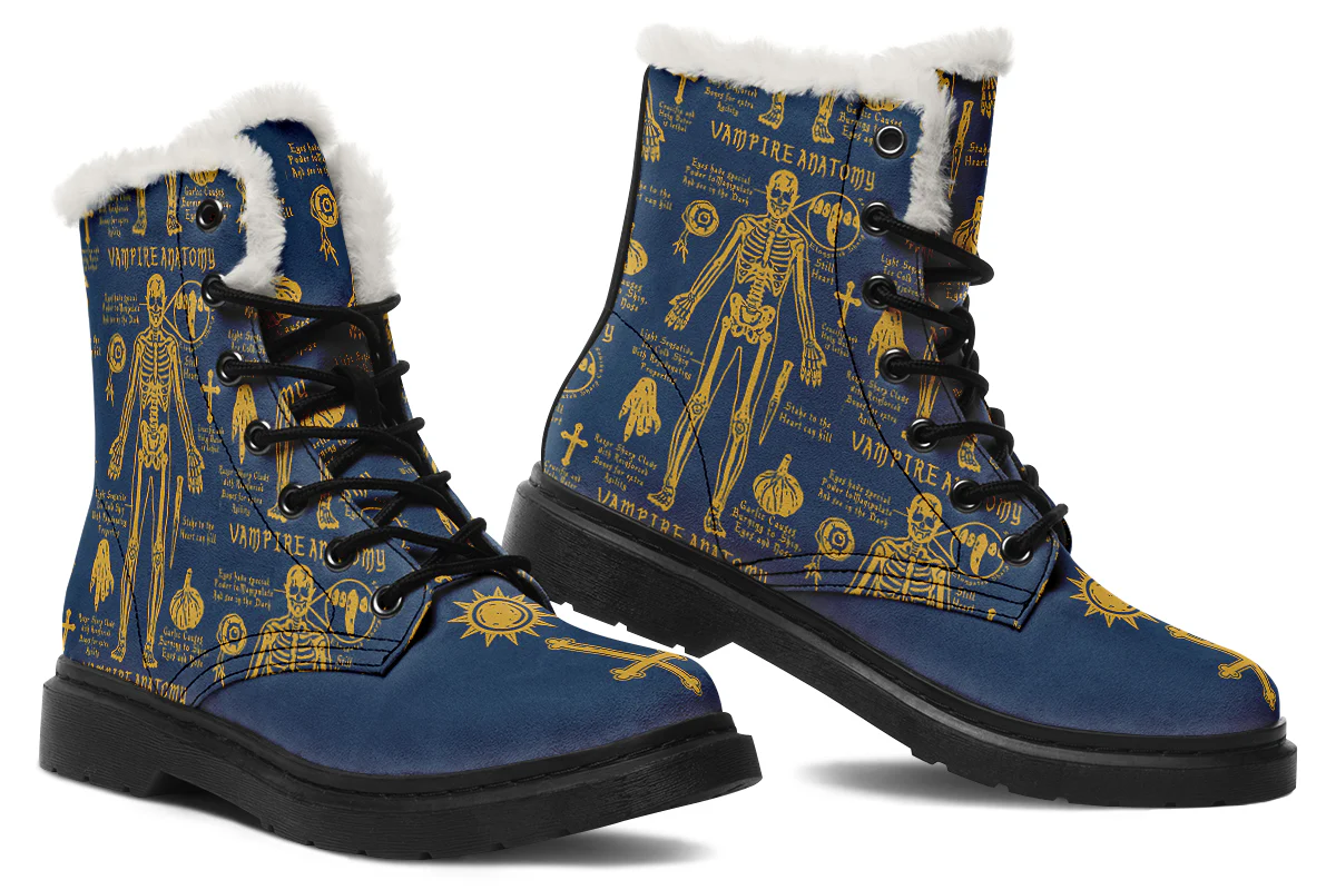 Royal Vampire Study Winter Boots - Image 5