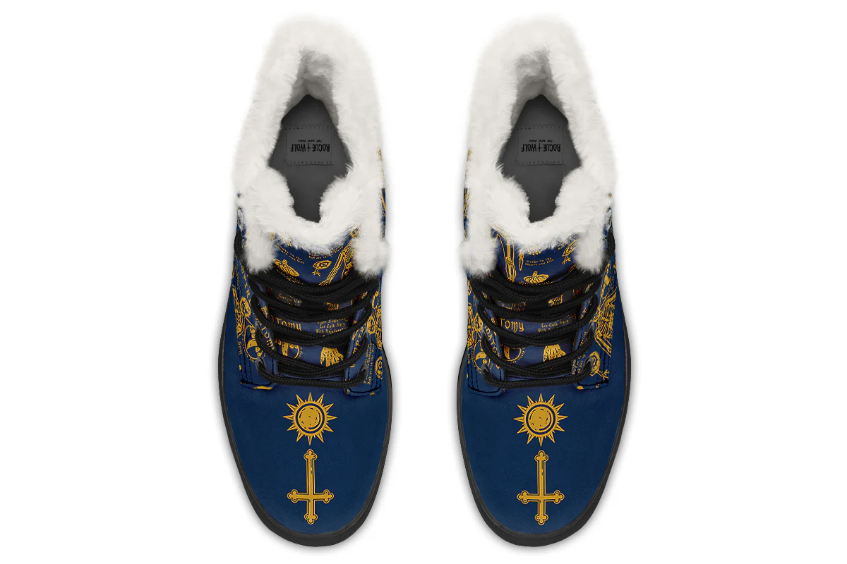 Royal Vampire Study Winter Boots - Image 7