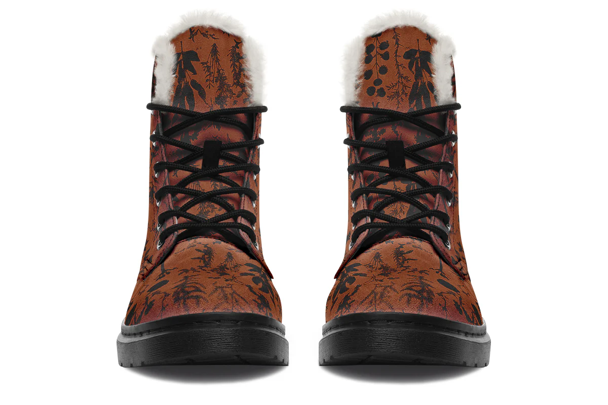 Rust Autumn Memoir Winter Boots - Image 3