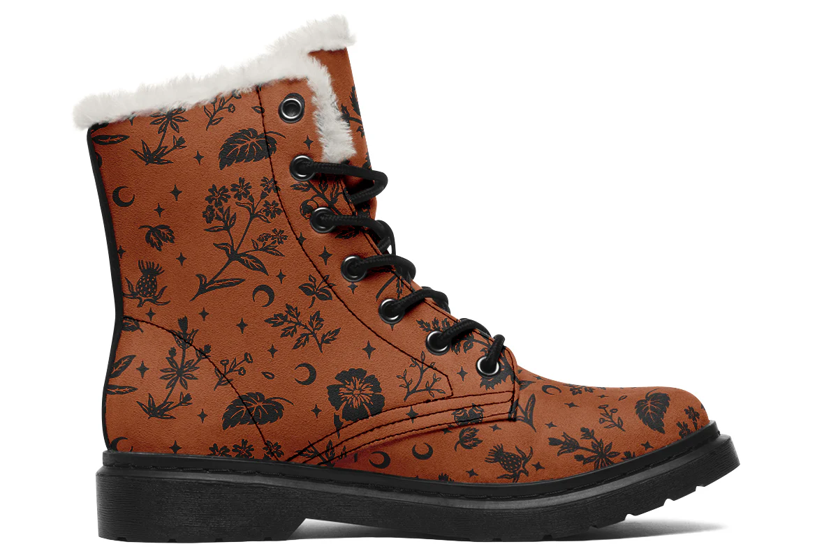 Rust Green Witch Winter Boots - Image 2
