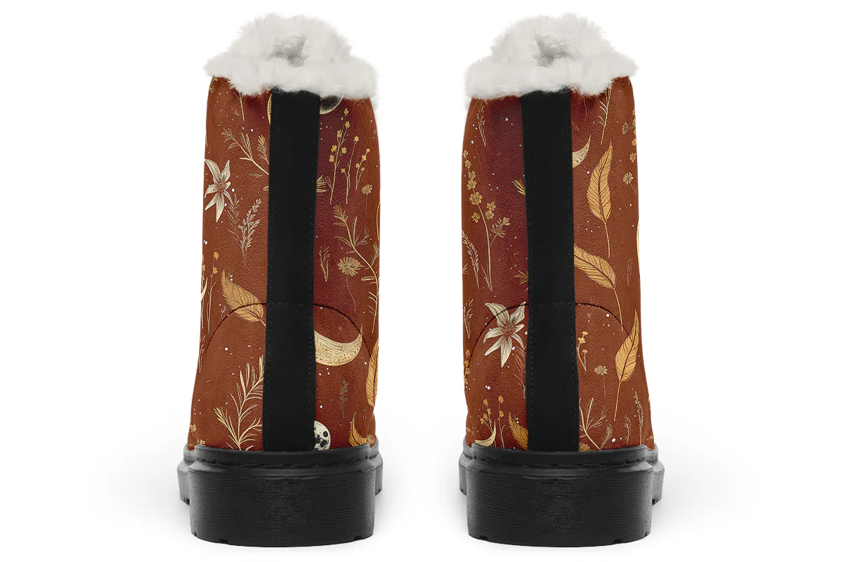 Rust Moonlit Botanica Winter Boots - Image 4