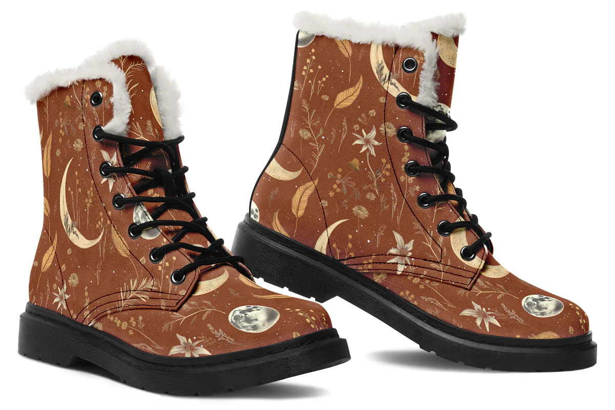 Rust Moonlit Botanica Winter Boots - Image 5