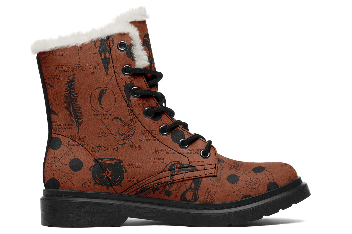 Rust Raven Study Winter Boots - Image 2