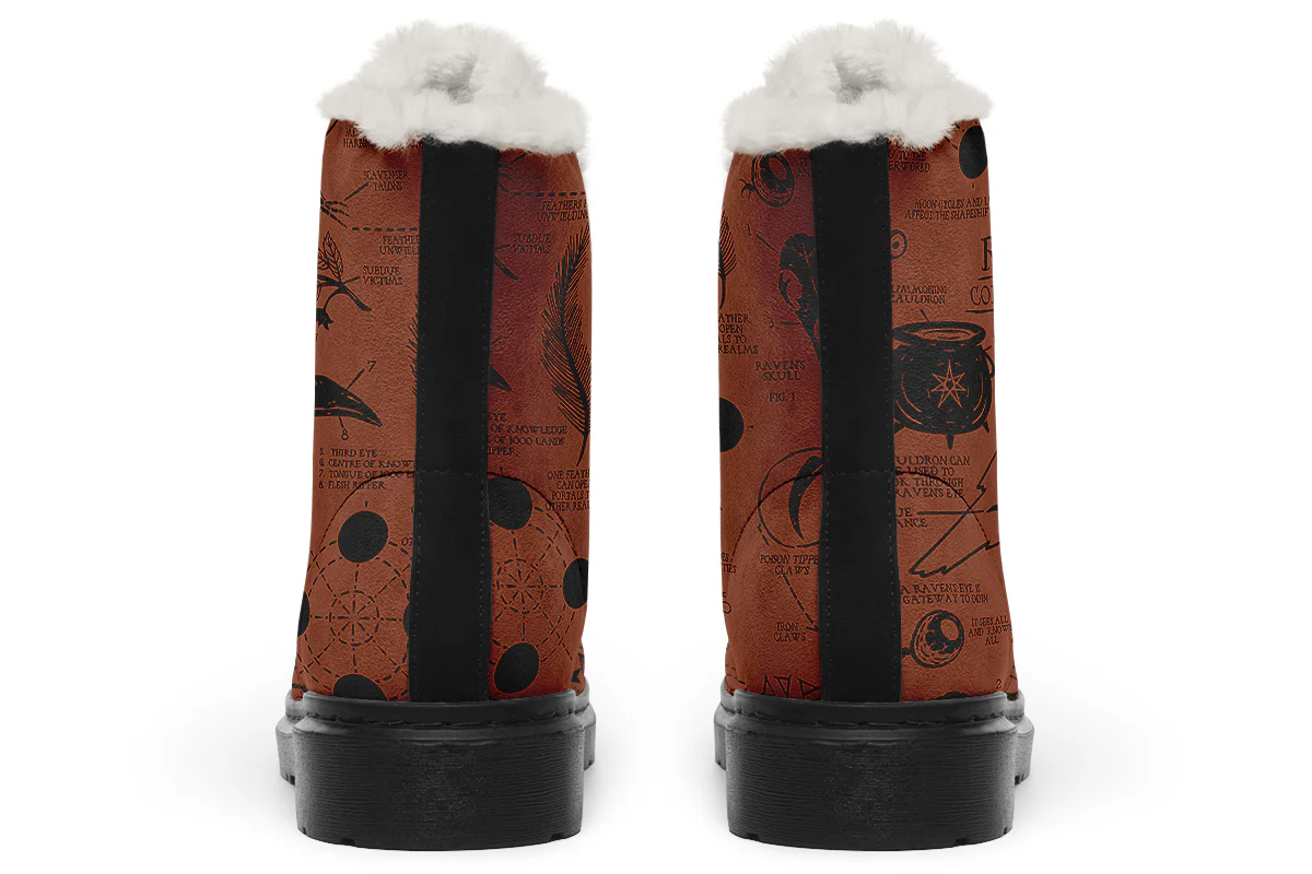 Rust Raven Study Winter Boots - Image 4