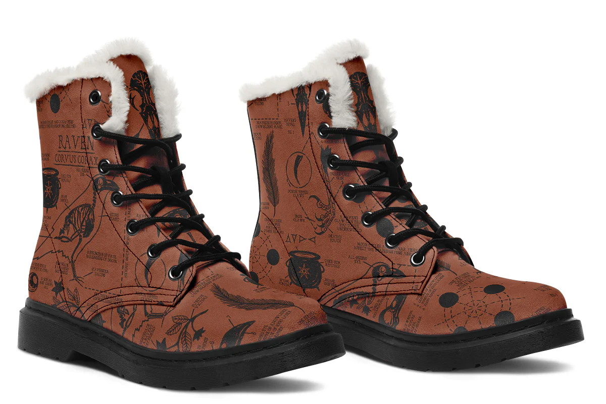 Rust Raven Study Winter Boots - Image 6