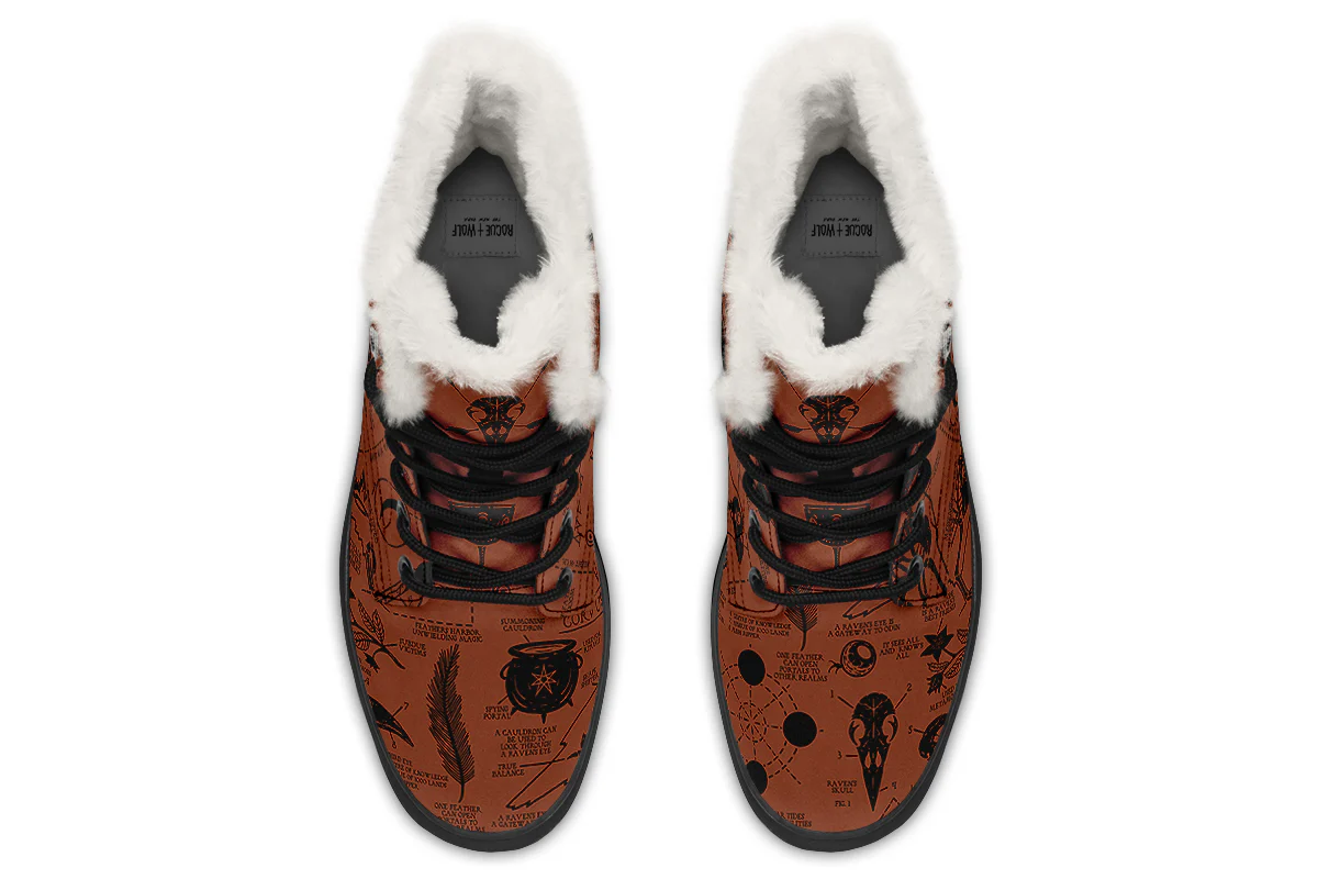 Rust Raven Study Winter Boots - Image 7