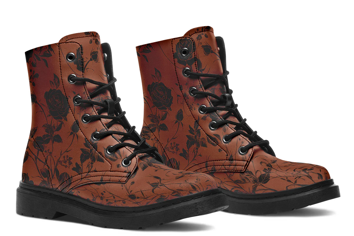 Rust Rose Romance Boots - Image 2