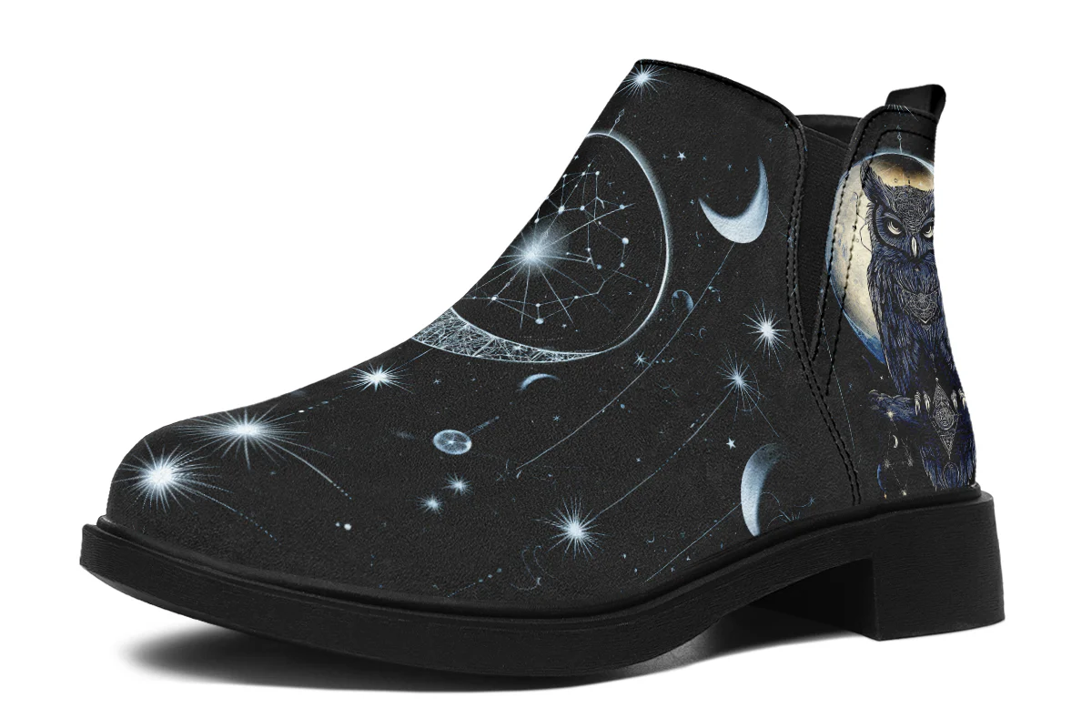 Sage Owl Chelsea Boots - Image 2
