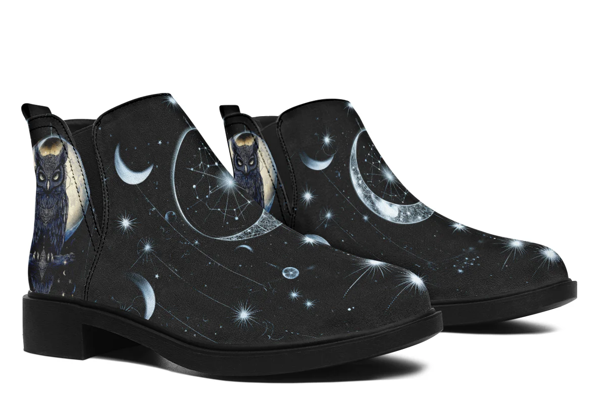 Sage Owl Chelsea Boots - Image 8