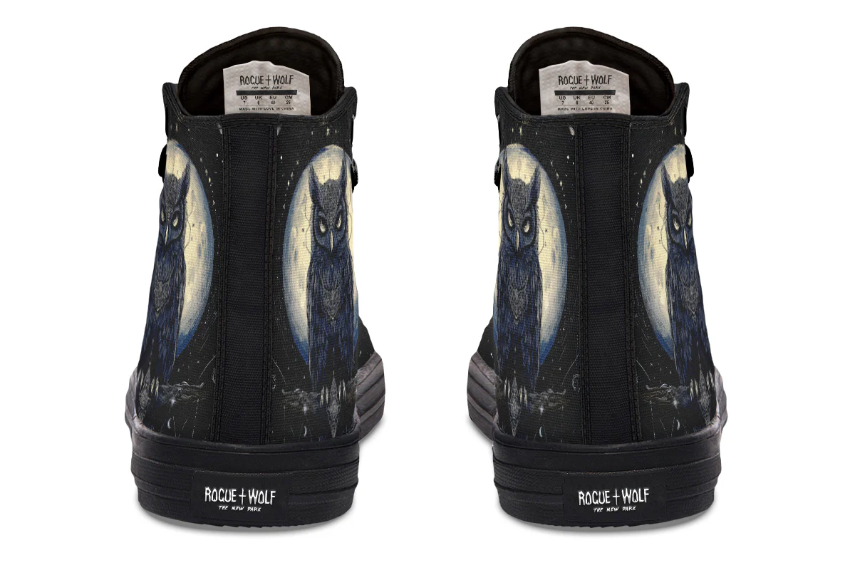Sage Owl High Tops - Image 8