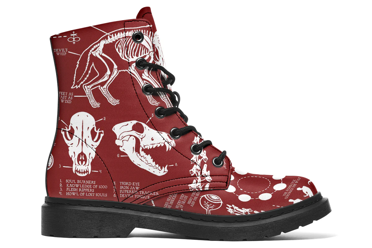 Sanguin Wolf Study Boots - Image 3
