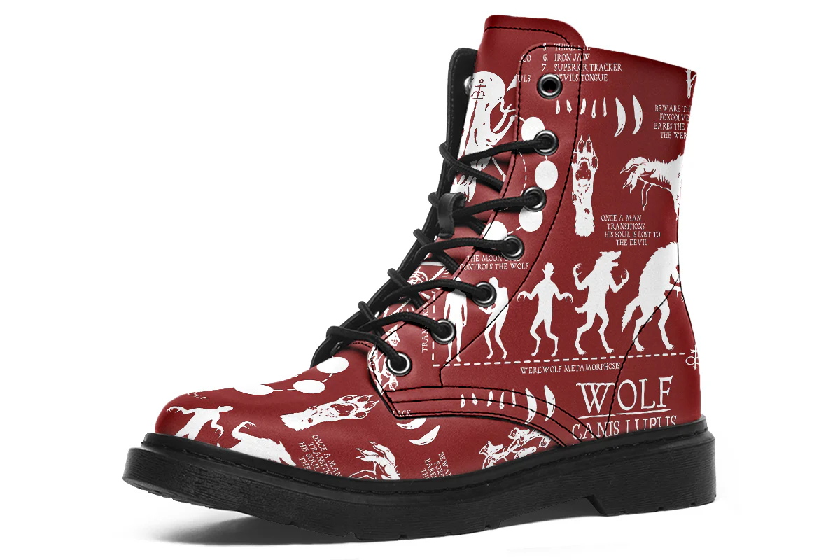Sanguin Wolf Study Boots - Image 4