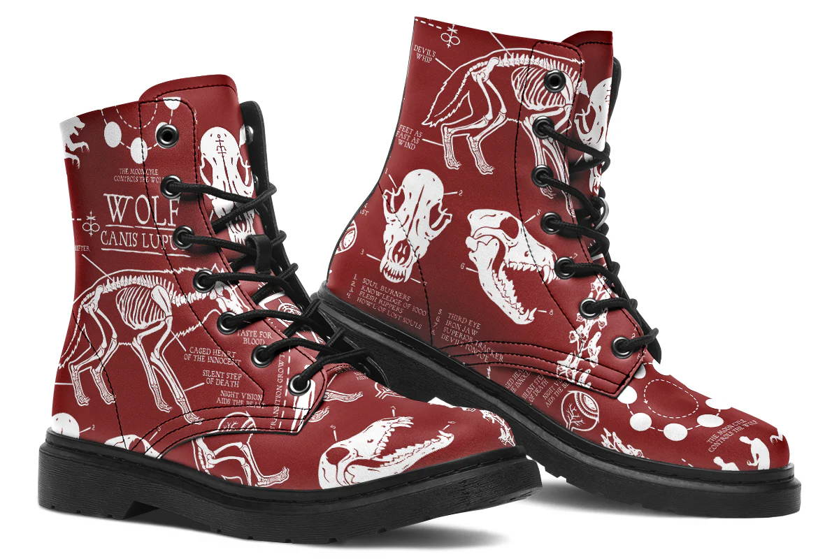 Sanguin Wolf Study Boots - Image 5