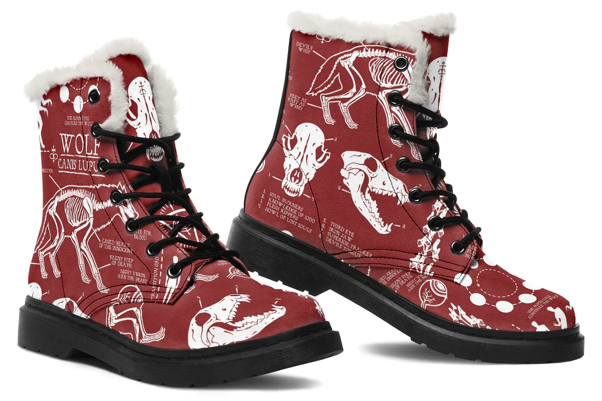Sanguin Wolf Study Winter Boots - Image 5