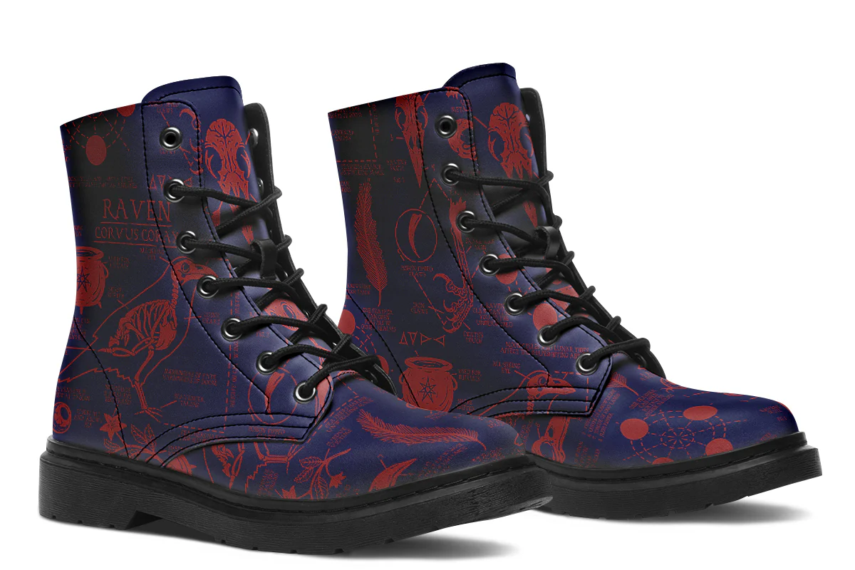 Scarlet Raven Study Boots - Image 2
