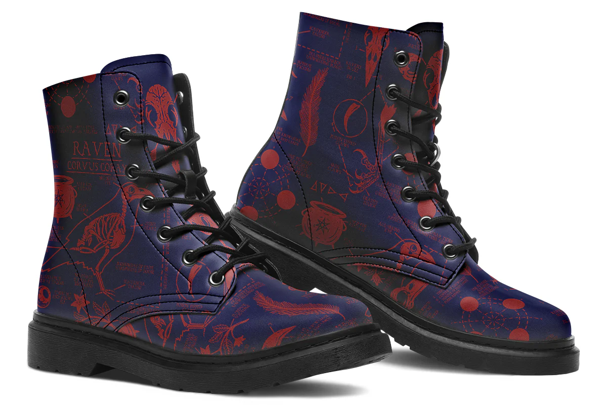 Scarlet Raven Study Boots - Image 5