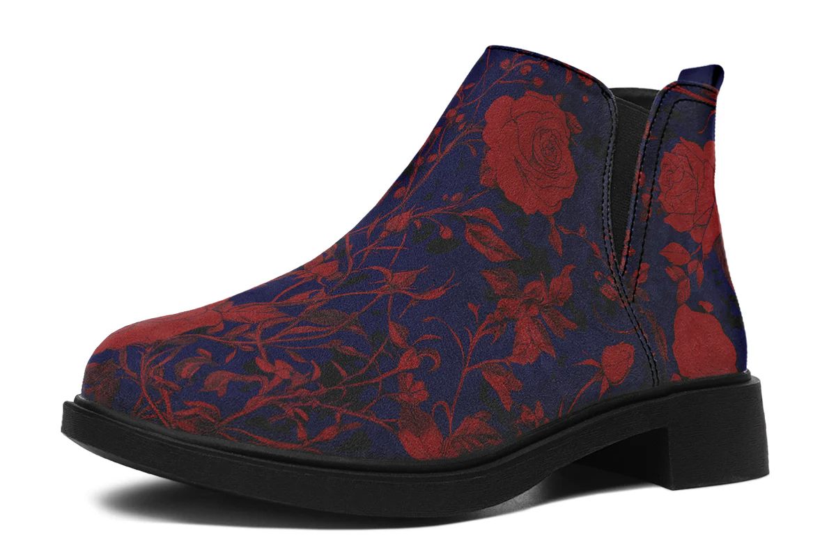 Scarlet Rose Romance Chelsea Boots - Image 2