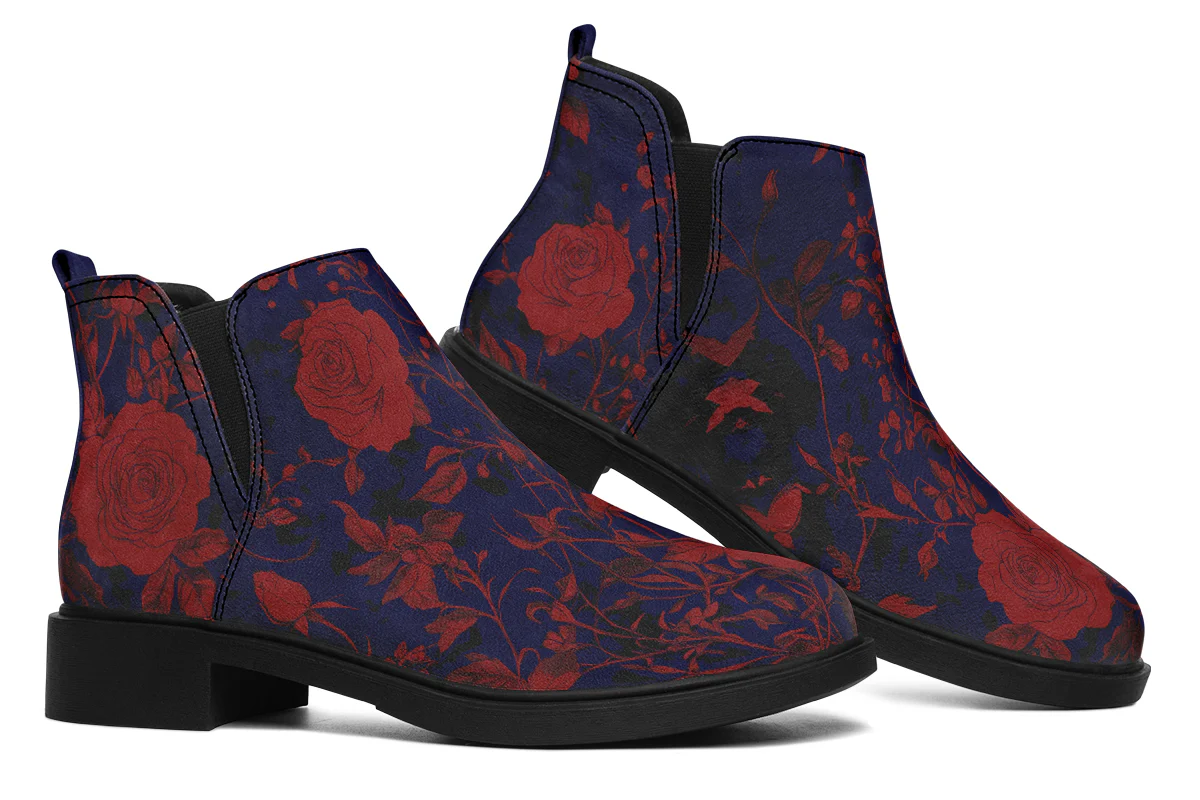 Scarlet Rose Romance Chelsea Boots - Image 7