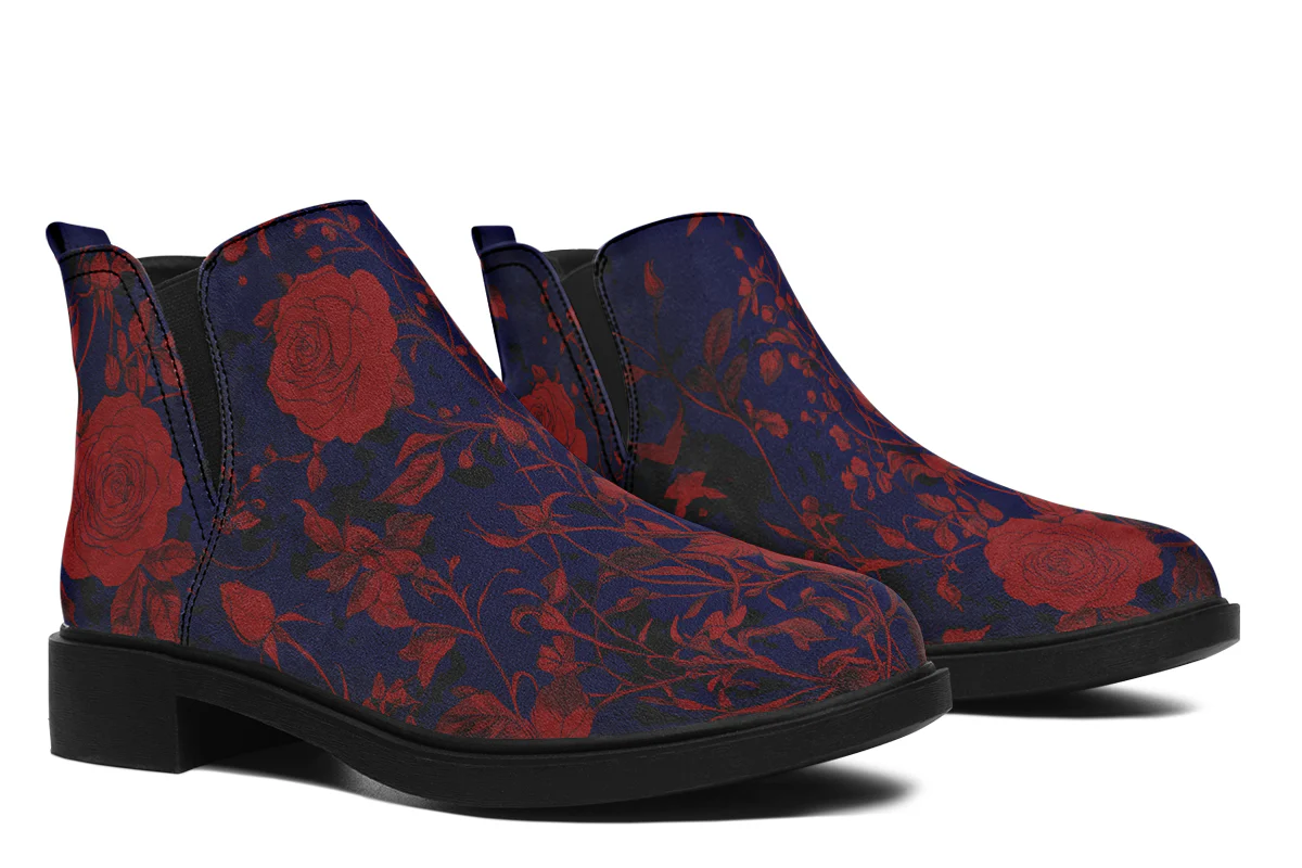 Scarlet Rose Romance Chelsea Boots - Image 8