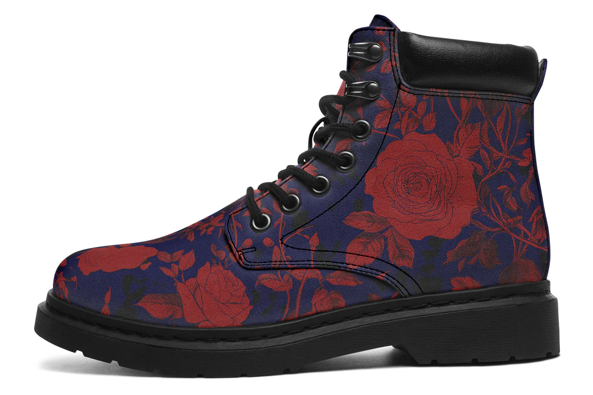Scarlet Rose Romance Classic Boots