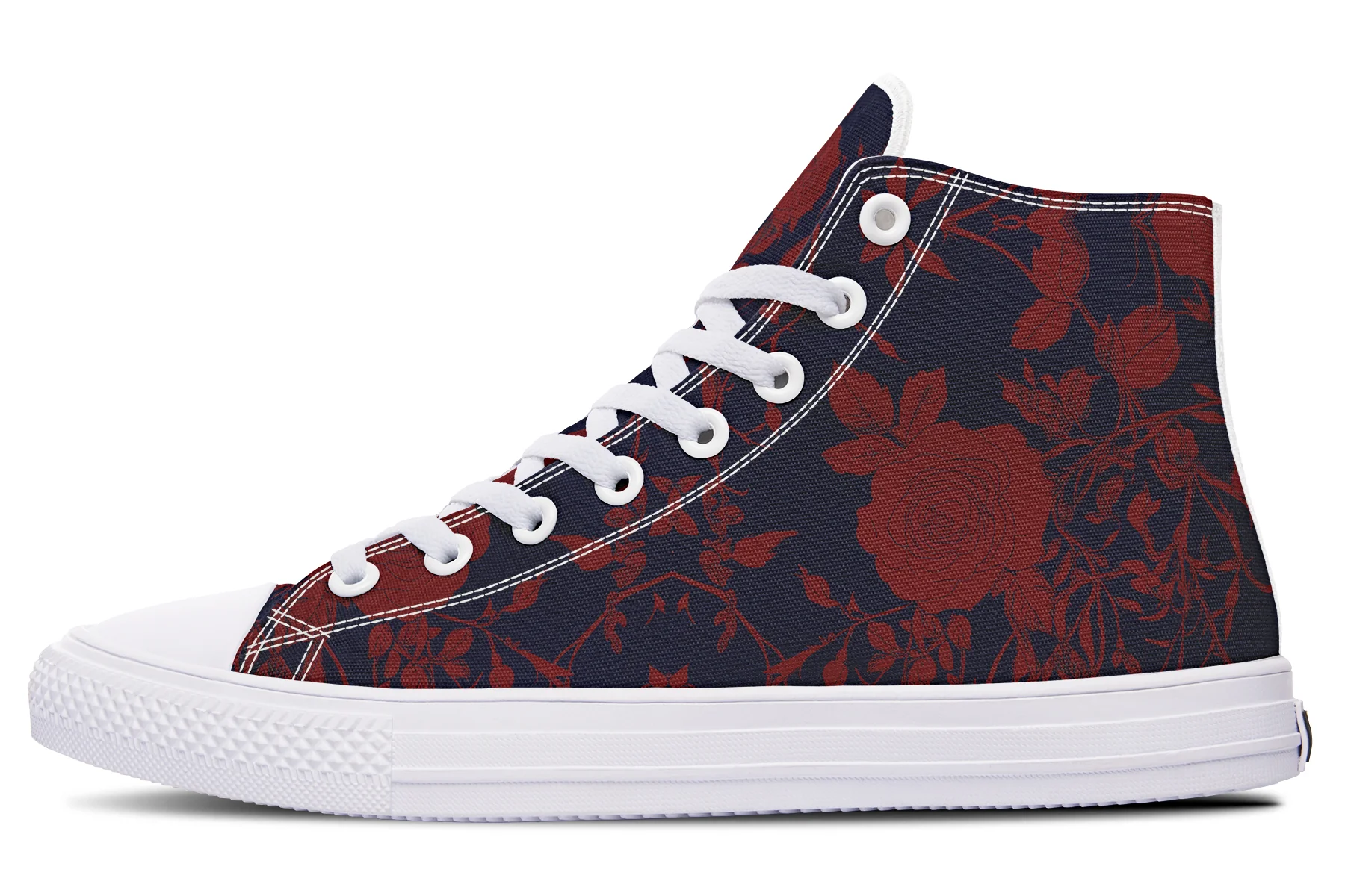 Scarlet Rose Romance High Tops - Image 10