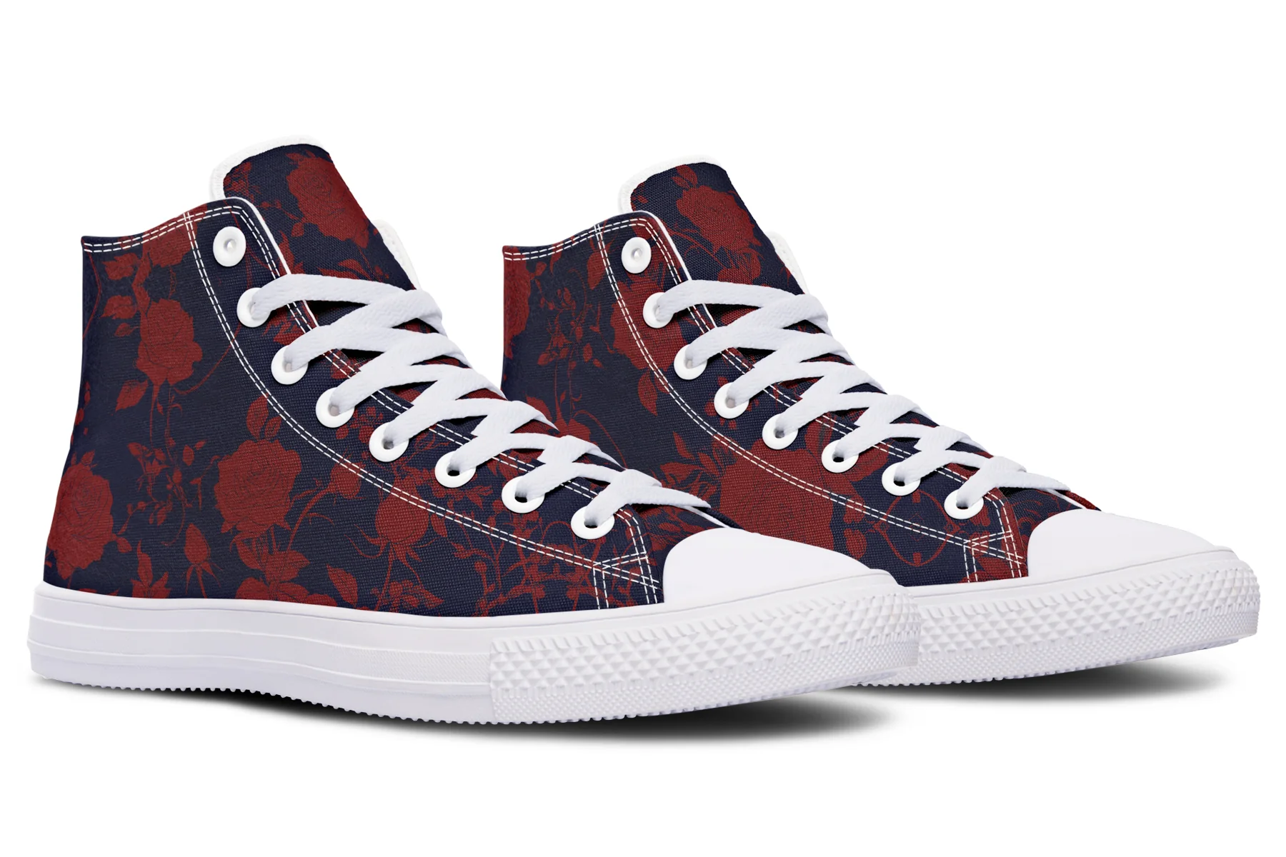 Scarlet Rose Romance High Tops - Image 13