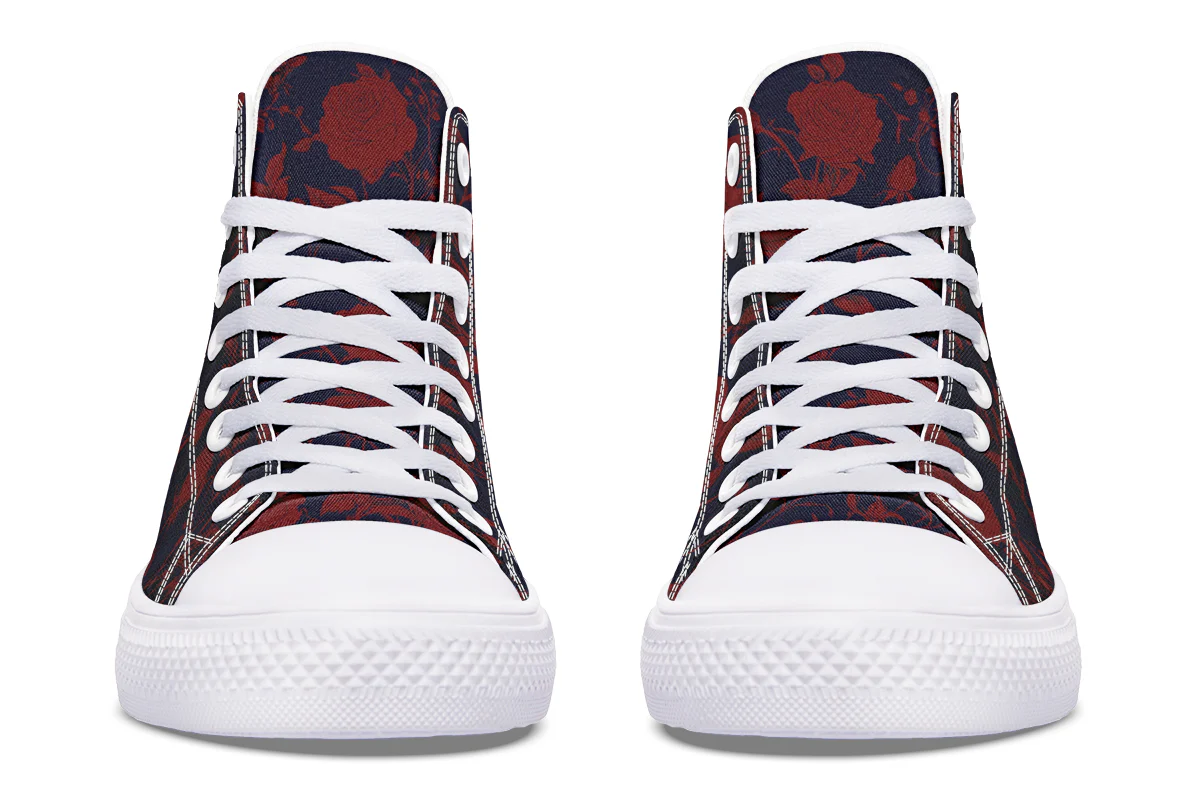 Scarlet Rose Romance High Tops - Image 15