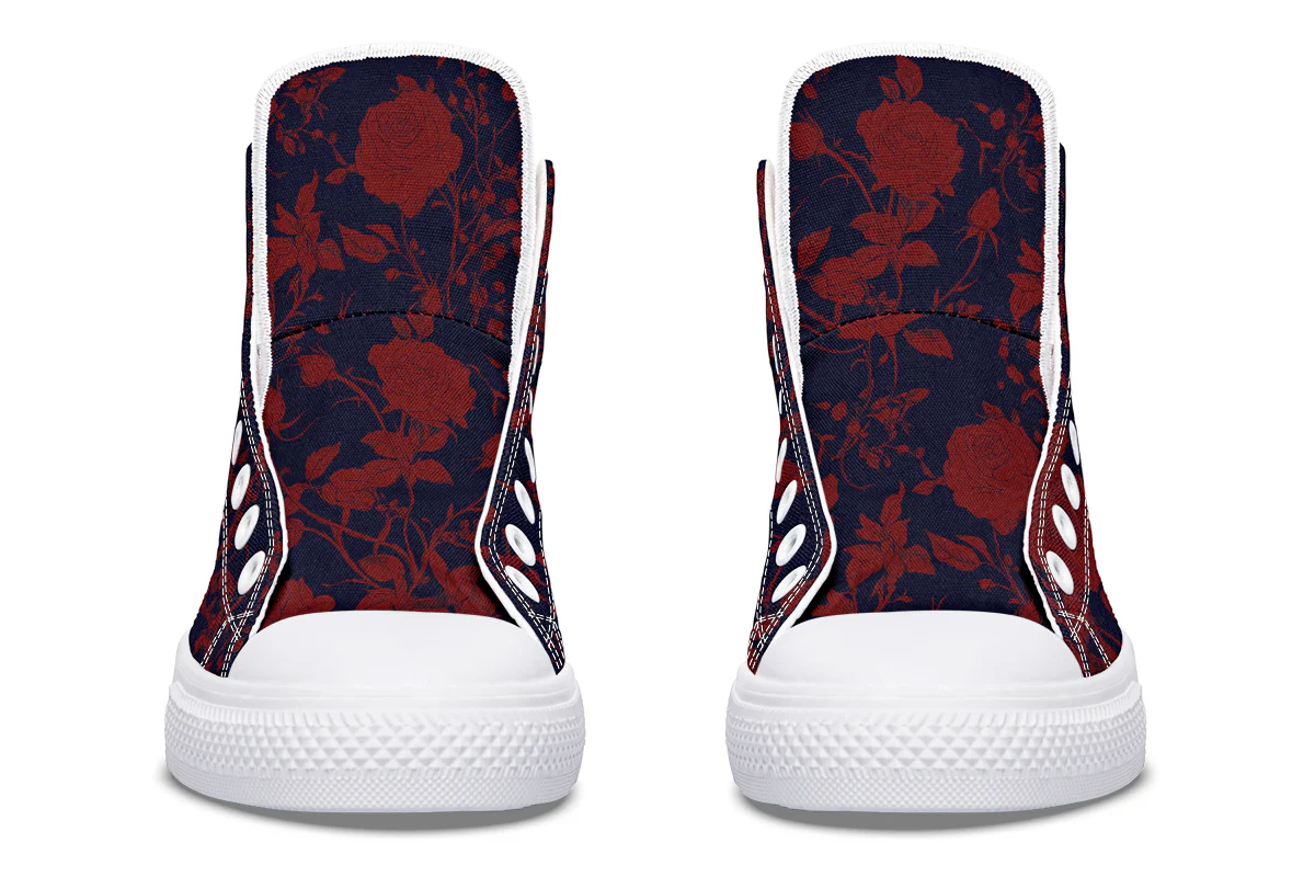 Scarlet Rose Romance High Tops - Image 16