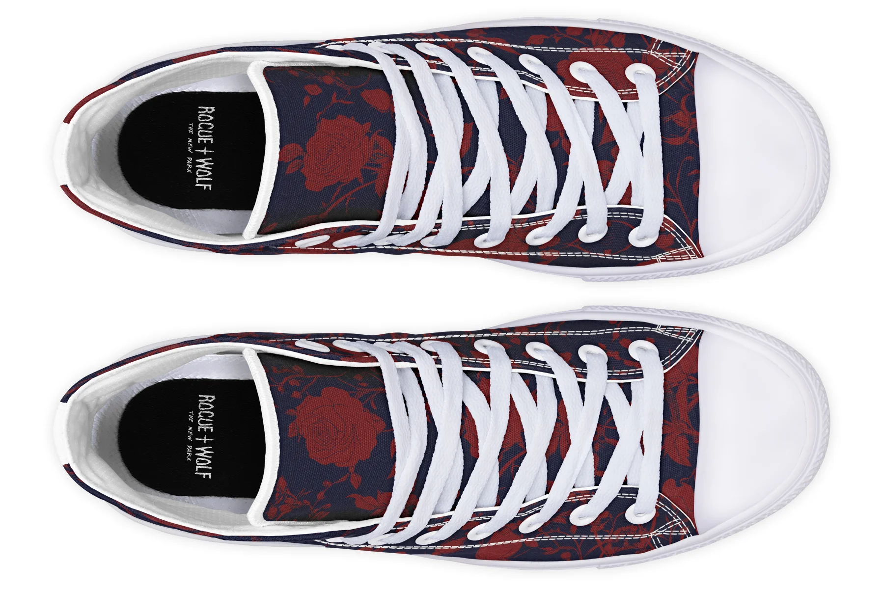 Scarlet Rose Romance High Tops - Image 18