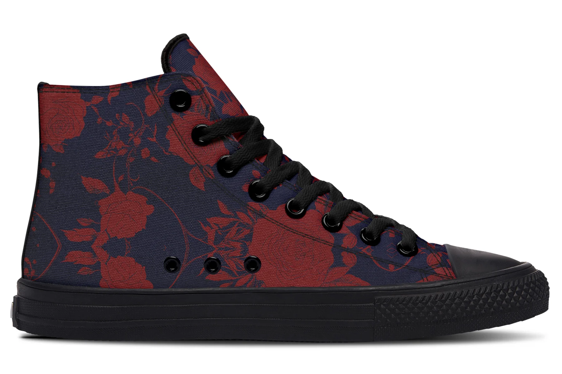 Scarlet Rose Romance High Tops - Image 3