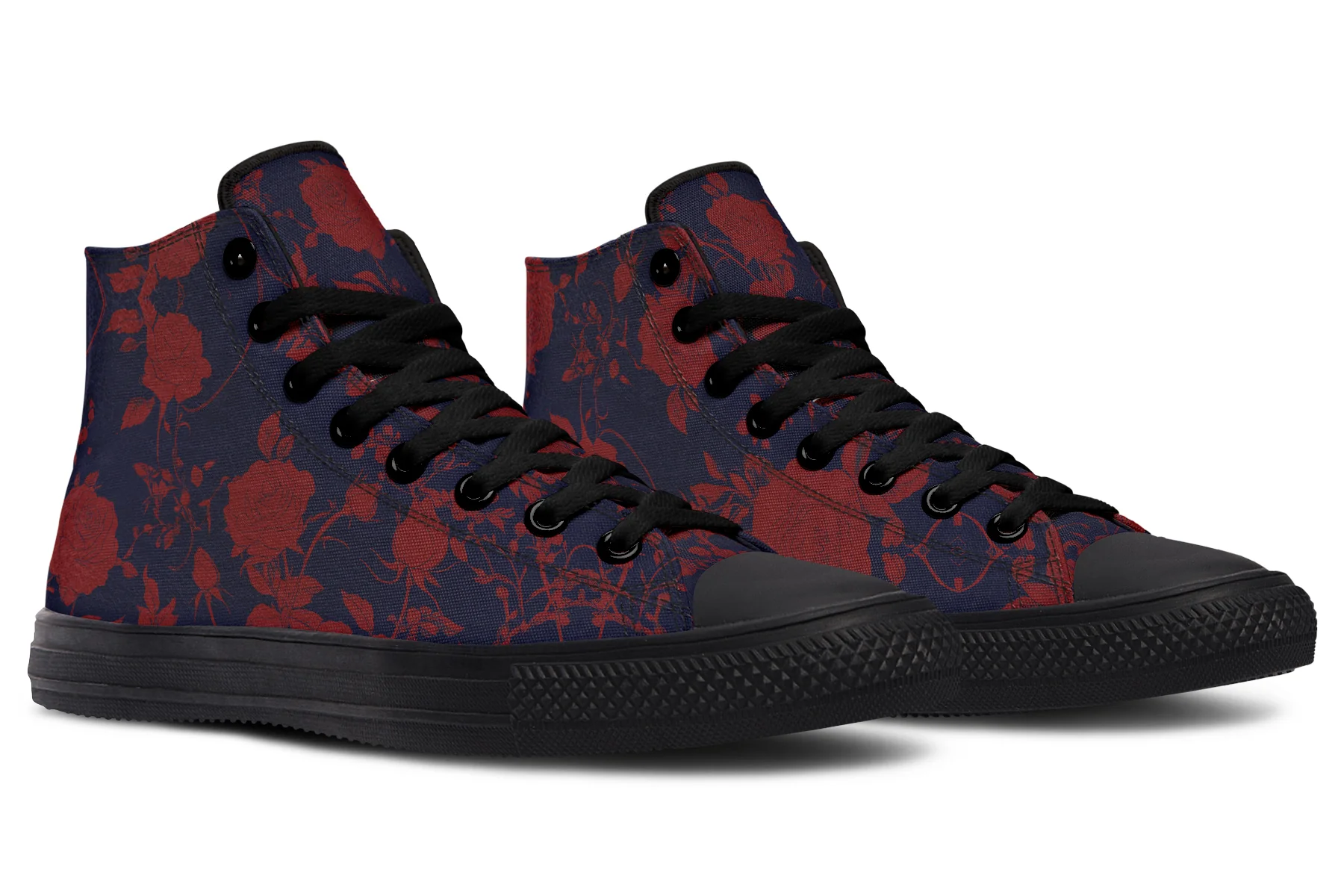 Scarlet Rose Romance High Tops - Image 4