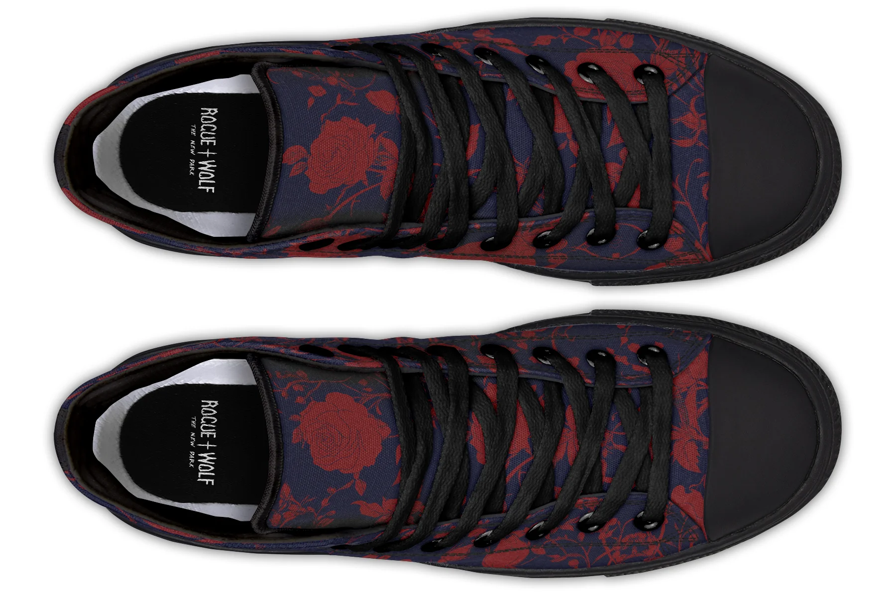 Scarlet Rose Romance High Tops - Image 9