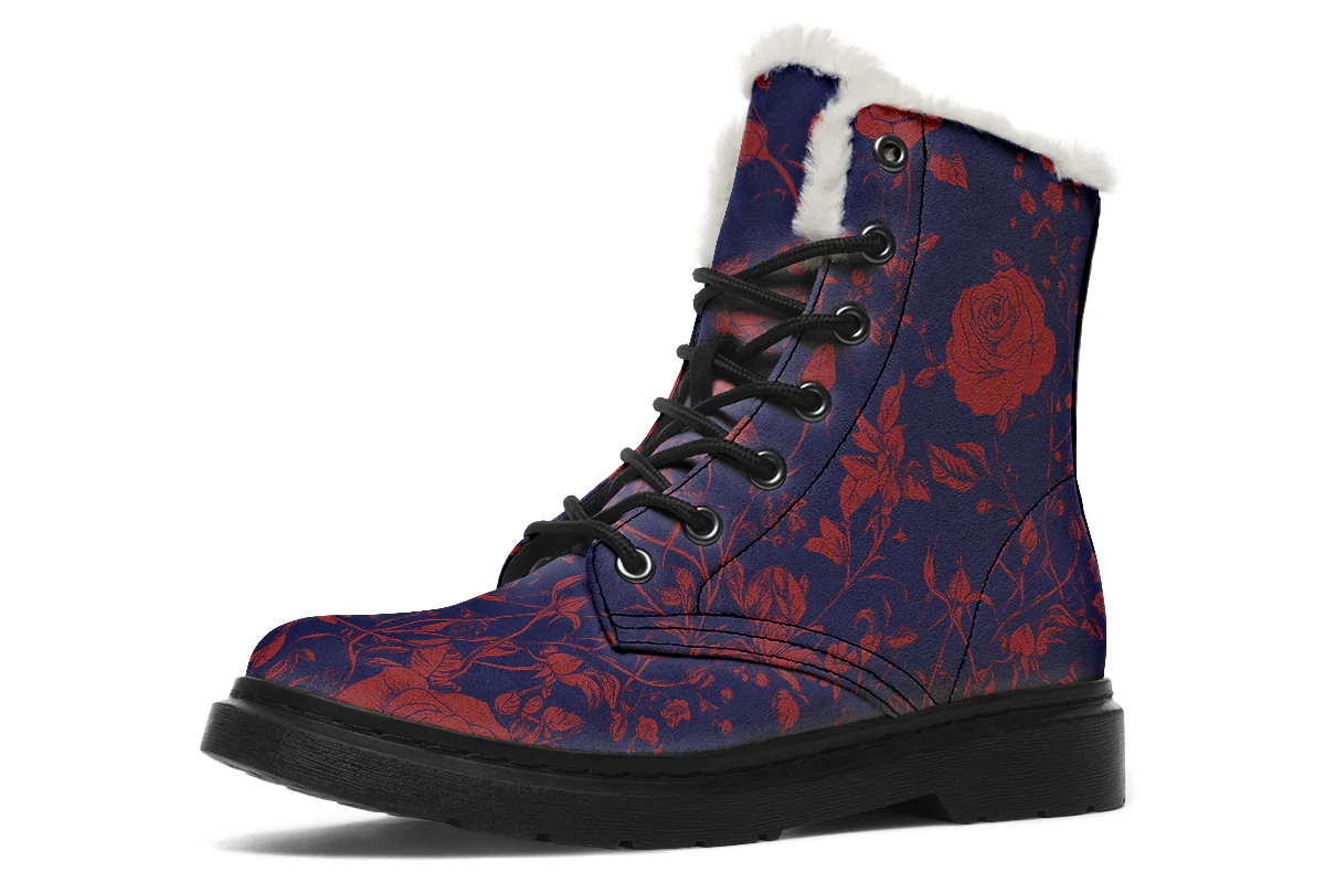 Scarlet Rose Romance Winter Boots