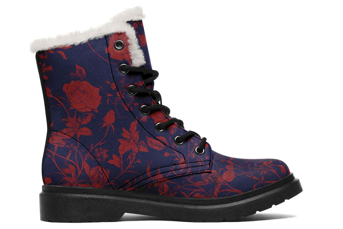Scarlet Rose Romance Winter Boots - Image 2