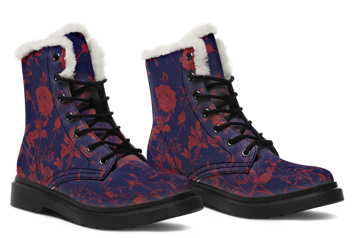 Scarlet Rose Romance Winter Boots - Image 6